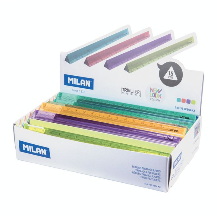 Règle triangulaire 15 cm New Look - MILAN - Rougier et Plé