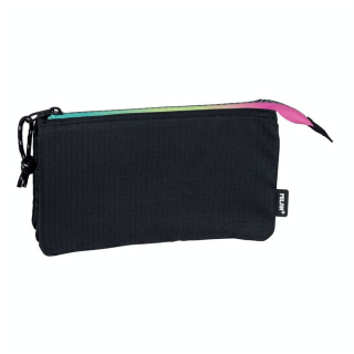 Trousse 5 compartiments Sunset noir - MILAN - Rougier et Plé