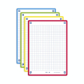 Fiche Bristol Révision 2.0 Non perforée 32 pcs A6 10.5 x 14.8 cm Couleurs assorties - Oxford - Rougier et Plé