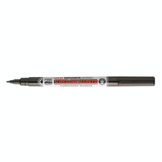 Marqueur permanent Super Noir 0.9 mm - Uni-Ball - Rougier et Plé