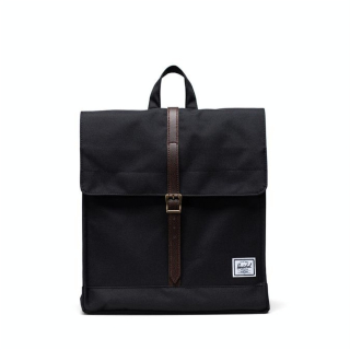 Sac à dos City Mid-volume 35,5 x 32,3 x 12,7 cm Noir/Brun - Herschel - Rougier et Plé