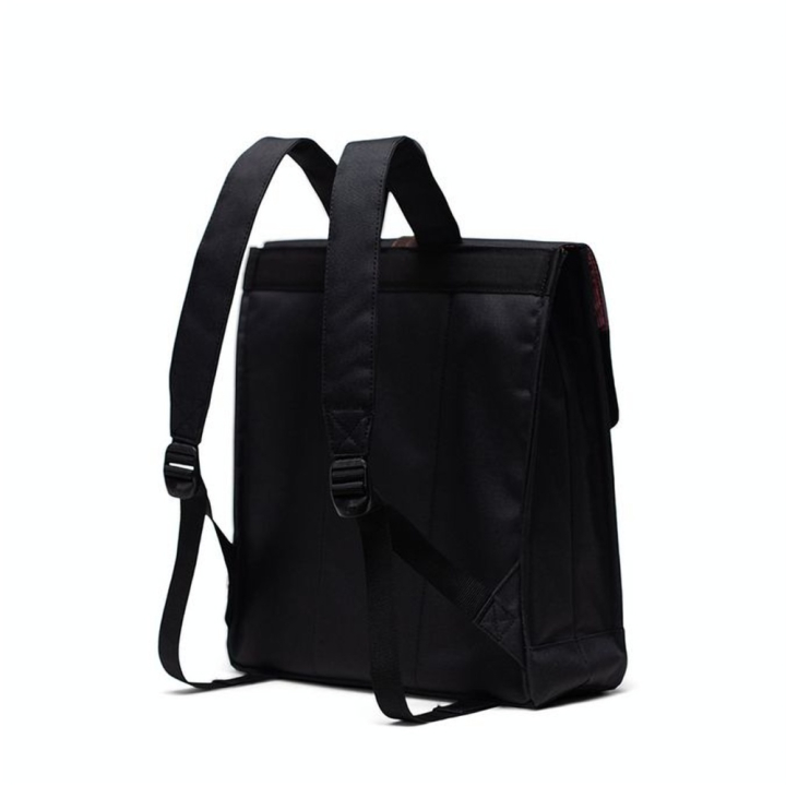 Sac à dos City Mid-volume 35,5 x 32,3 x 12,7 cm Noir/Brun - Herschel - Rougier et Plé