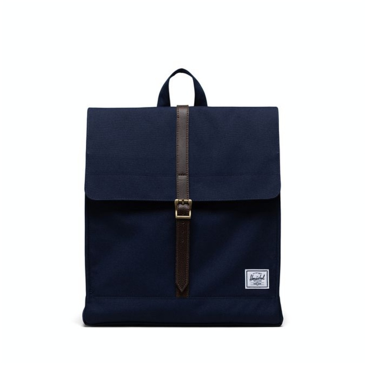 Sac à dos City Mid-volume 35,5 x 32,3 x 12,7 cm Bleu/Brun - Herschel - Rougier et Plé