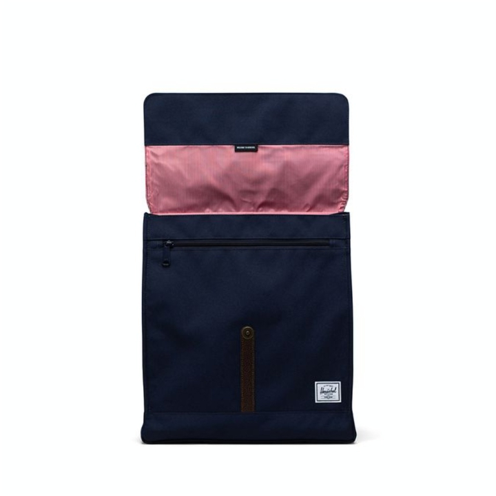 Sac à dos City Mid-volume 35,5 x 32,3 x 12,7 cm Bleu/Brun - Herschel - Rougier et Plé