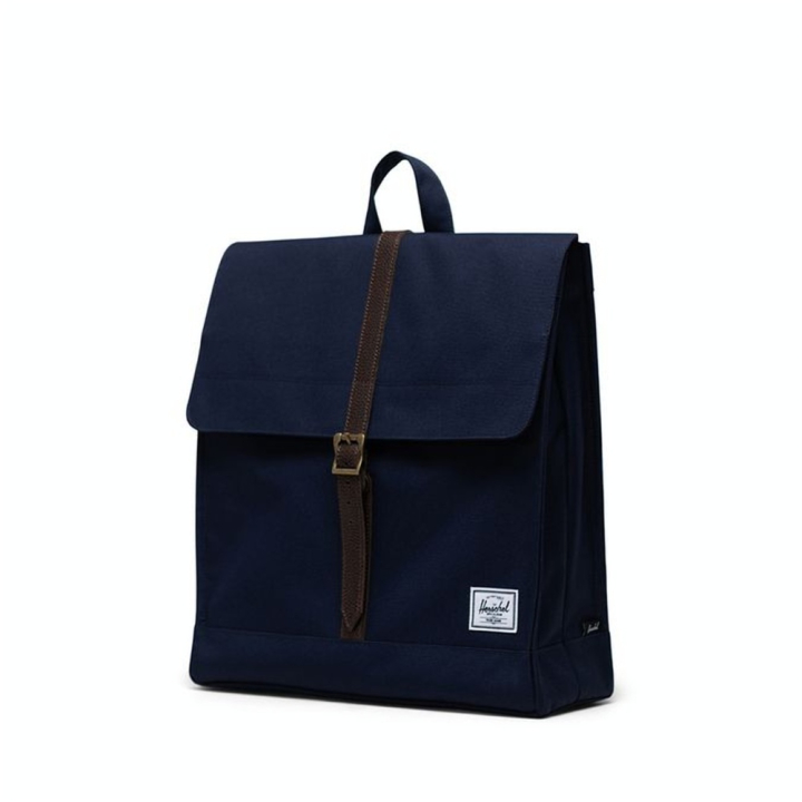 Sac à dos City Mid-volume 35,5 x 32,3 x 12,7 cm Bleu/Brun - Herschel - Rougier et Plé