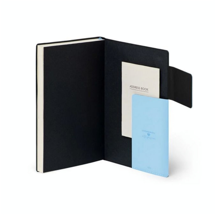 Agenda semainier 2022-2023 18 mois + Notes 12 x 18 cm Bleu ciel - Legami - Rougier et Plé