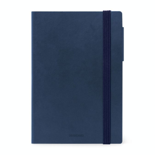 Agenda journalier 2022-2023 16 mois 12 x 18 cm Bleu - Legami - Rougier et Plé