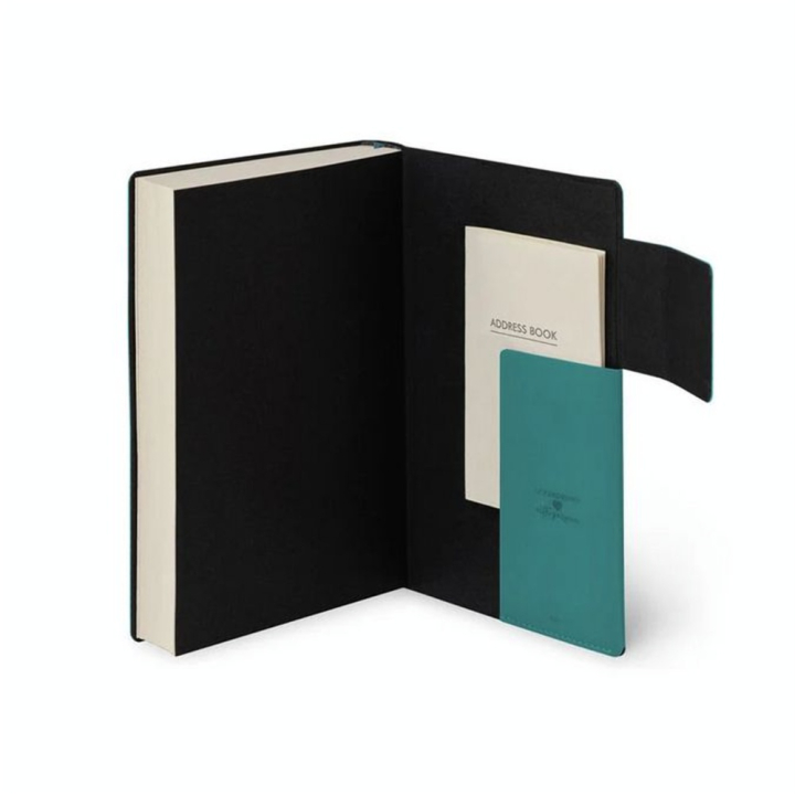 Agenda journalier 2022-2023 16 mois 12 x 18 cm Bleu pétrole - Legami - Rougier et Plé