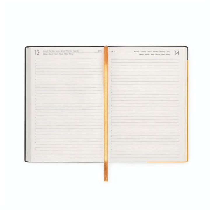Agenda journalier 2022-2023 16 mois 12 x 18 cm Mangue - Legami - Rougier et Plé