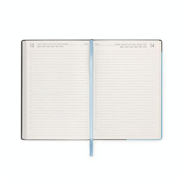 Agenda journalier 2022-2023 16 mois 12 x 18 cm Bleu ciel - Legami - Rougier et Plé