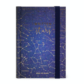 Agenda journalier 2022-2023 16 mois 9.5 x 13 cm Étoiles - Legami - Rougier et Plé