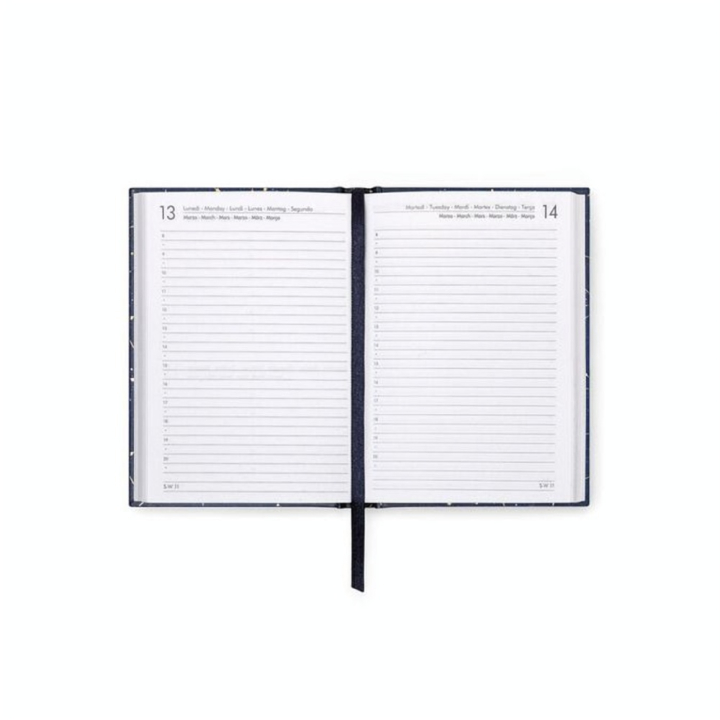 Agenda journalier 2022-2023 16 mois 9.5 x 13 cm Étoiles - Legami - Rougier et Plé