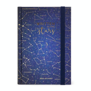 Agenda journalier 2022-2023 16 mois 12 x 18 cm Étoiles - Legami - Rougier et Plé