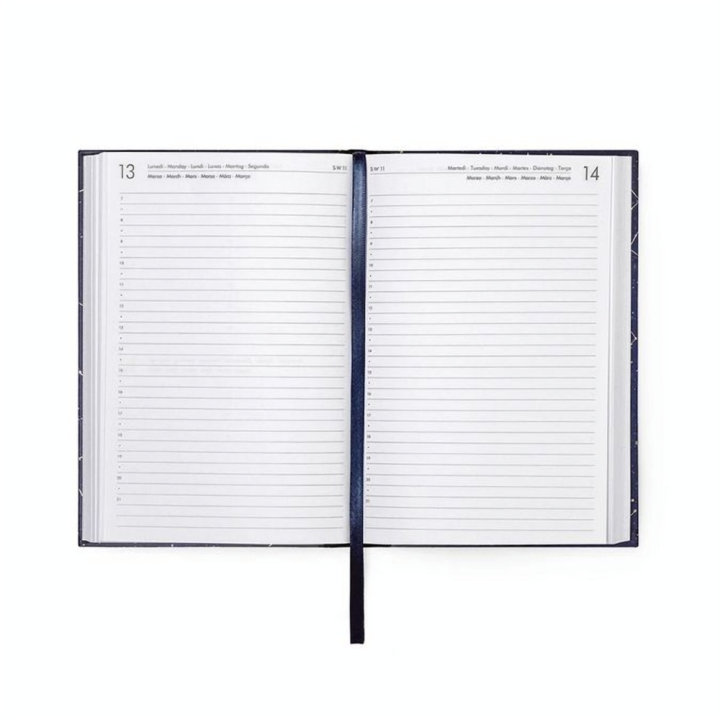 Agenda journalier 2022-2023 16 mois 12 x 18 cm Étoiles - Legami - Rougier et Plé