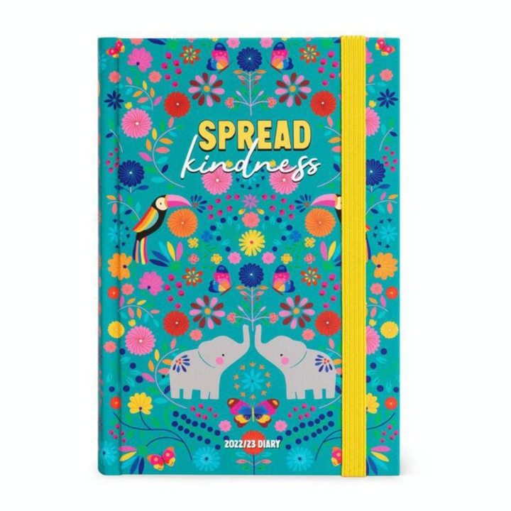 Agenda journalier 2022-2023 16 mois 12 x 18 cm Éléphant - Legami - Rougier et Plé