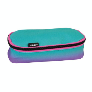 Trousse ovale Sunset Violet/Turquoise - MILAN - Rougier et Plé