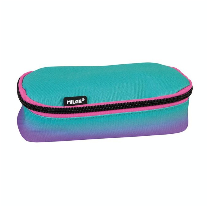 Trousse ovale Sunset Violet/Turquoise - MILAN - Rougier et Plé