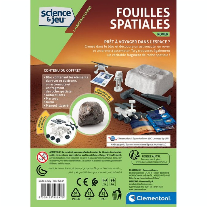 Coffret Scientifique NASA Rover - Clementoni - Rougier et Plé