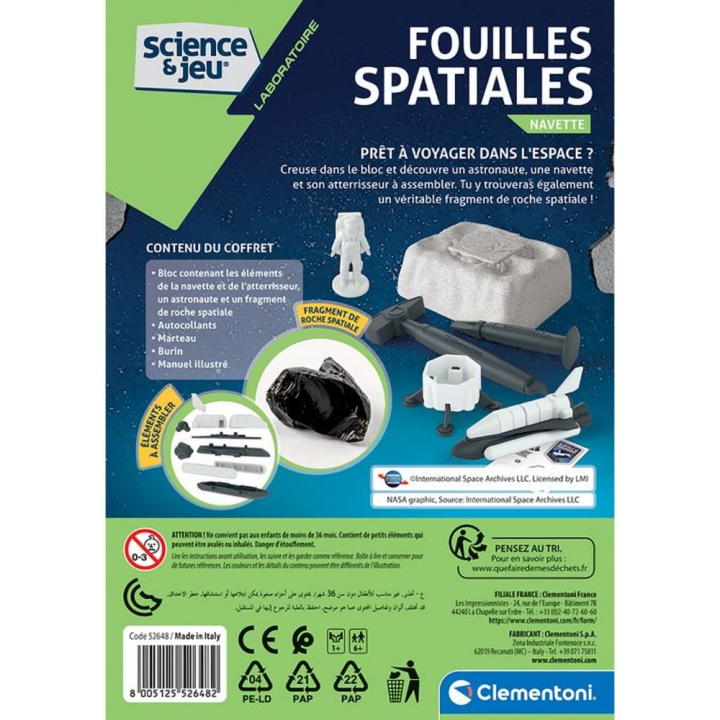 Coffret Scientifique NASA Navette - Clementoni - Rougier et Plé