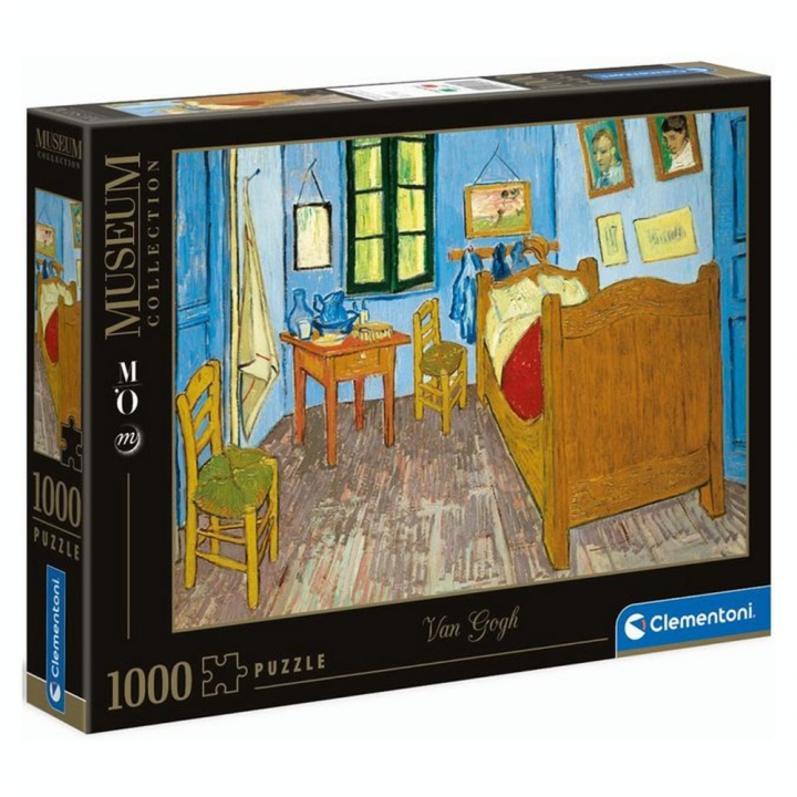 Puzzle La chambre de Vincent Van Gogh à Arles 1000 pièces - Clementoni - Rougier et Plé