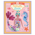 Coffret créatif Cartes à décorer Artistic Atlantis - Djeco - Rougier et Plé