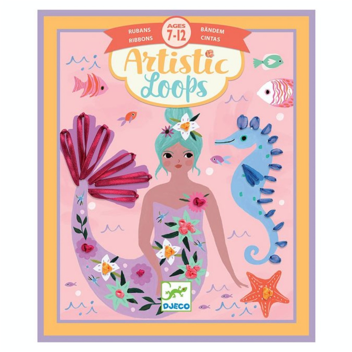 Coffret créatif Cartes à décorer Artistic Atlantis - Djeco - Rougier et Plé