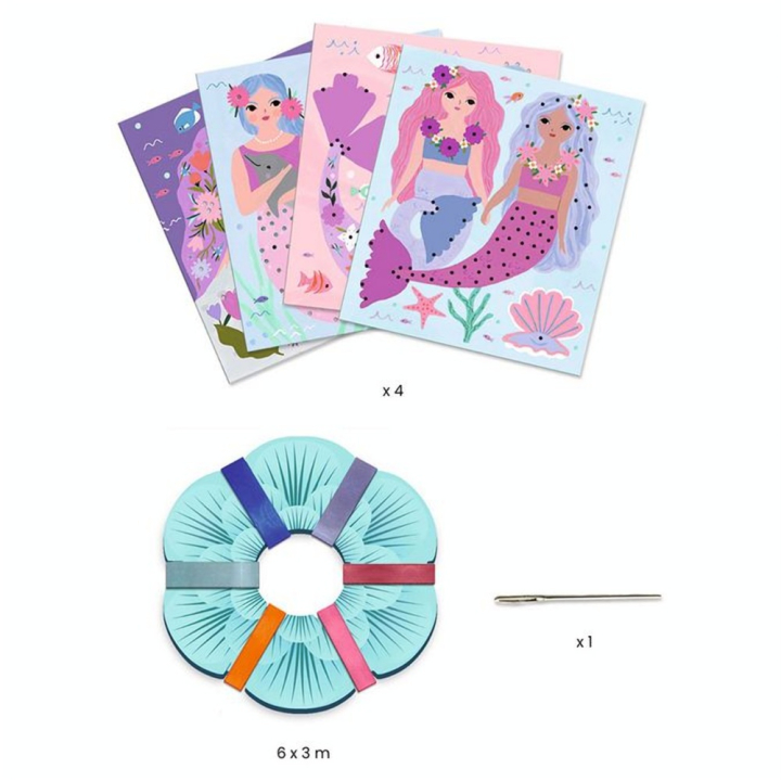 Coffret créatif Cartes à décorer Artistic Atlantis - Djeco - Rougier et Plé