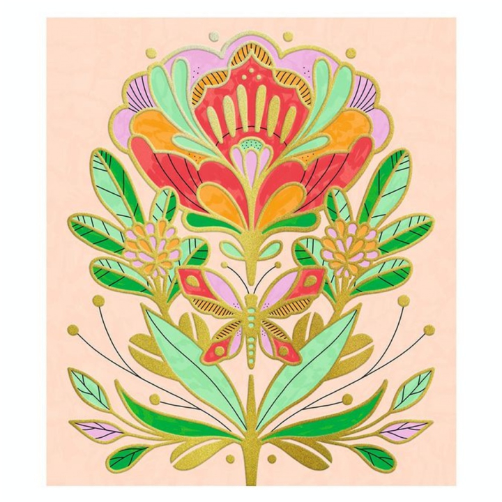 Coffret créatif Coloriage Artistic Flore - Djeco - Rougier et Plé