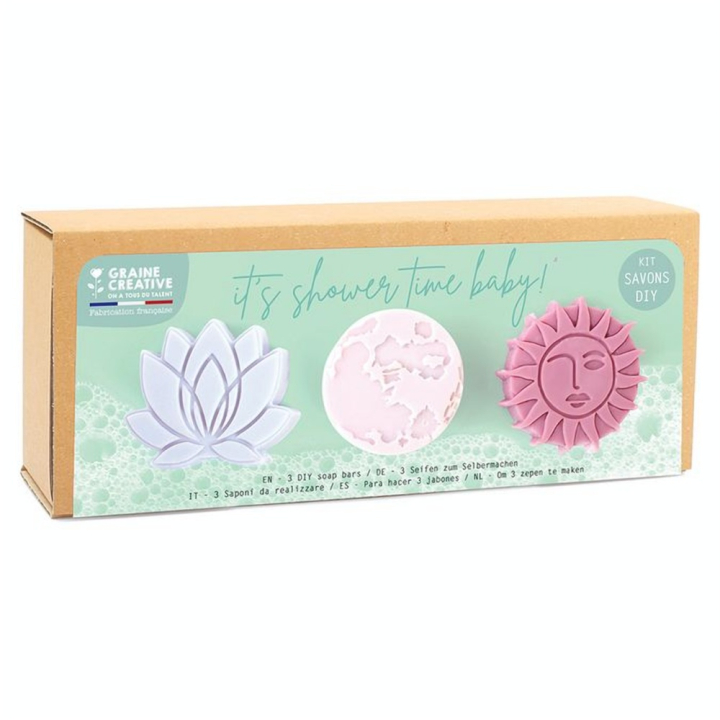 Savon à fabriquer Kit Shower Time Calm - Graine Créative - Rougier et Plé