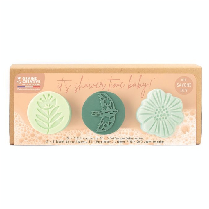 Savon à fabriquer Kit Shower Time Nature - Graine Créative - Rougier et Plé
