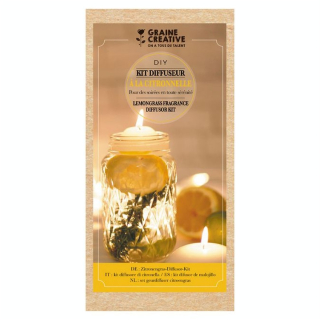 Kit Bougie à la citronnelle - Graine Créative - Rougier et Plé