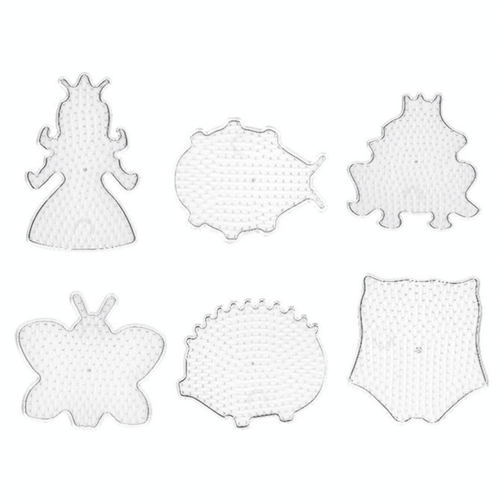 Plaque à picot pour Perle à repasser 5 mm 6 pcs - Perlou - Rougier et Plé