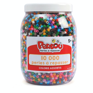 Perle à Repasser 5 mm Baril 10 000 pcs - Perlou - Rougier et Plé
