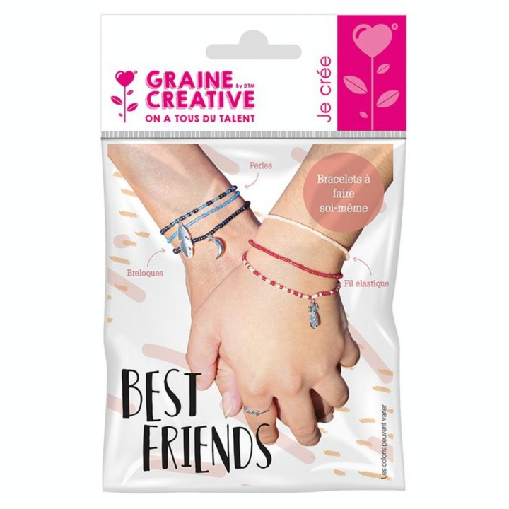 Kit bijoux Bracelets à faire soi-même - Graine Créative - Rougier et Plé