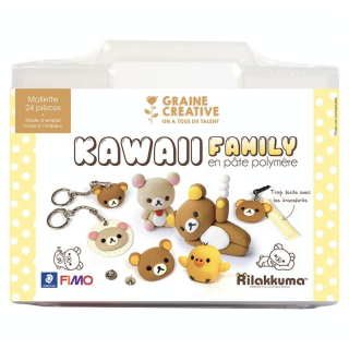 Kit figurine FIMO Kawaii Rilakkuma - Graine Créative - Rougier et Plé
