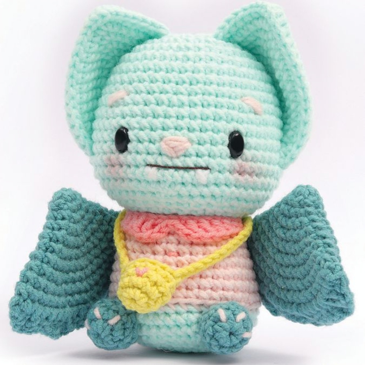 Kit Amigurumi Tori la Chauve-souris - Graine Créative - Rougier et Plé