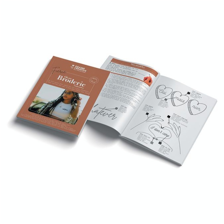 Kit de broderie sur vêtement Fierce - Graine Créative - Rougier et Plé