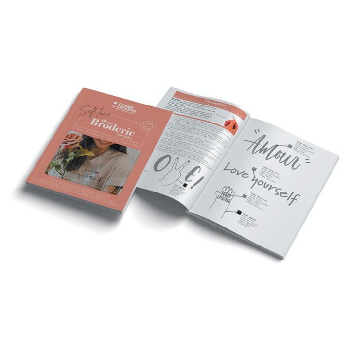 Kit de broderie sur vêtement Self Love - Graine Créative - Rougier et Plé