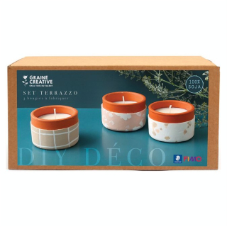 Kit de modelage Home Deco Bougies - Graine Créative - Rougier et Plé