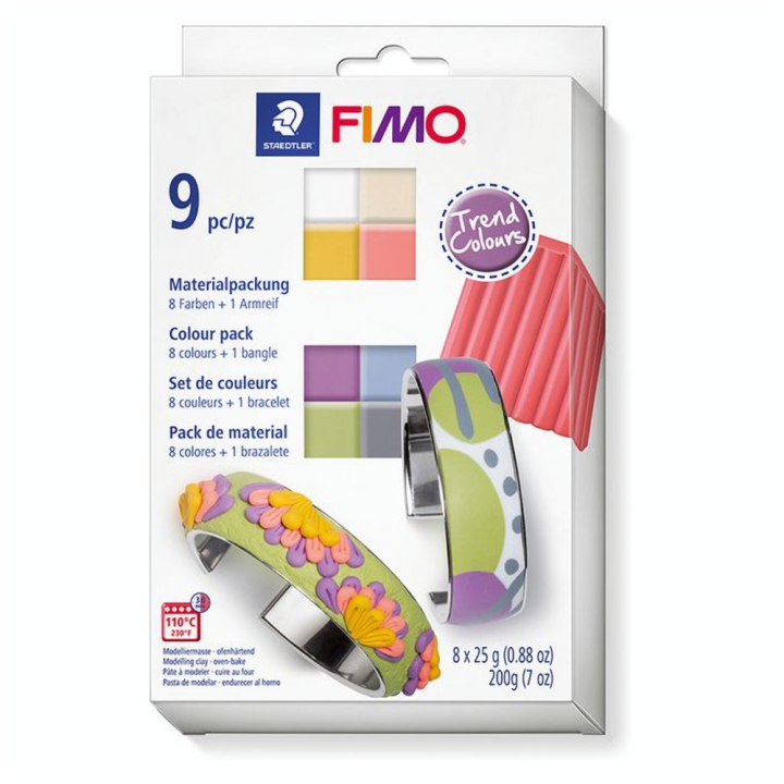 Kit de modelage Bracelet Fashion - Fimo - Rougier et Plé