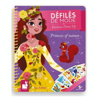 Carnet Défilé de Mode Princesses Nature - Janod - Rougier et Plé