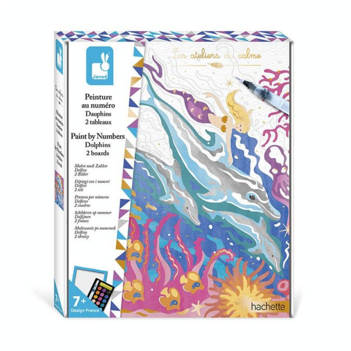 Peinture par Numéro Dauphins - Janod - Rougier et Plé