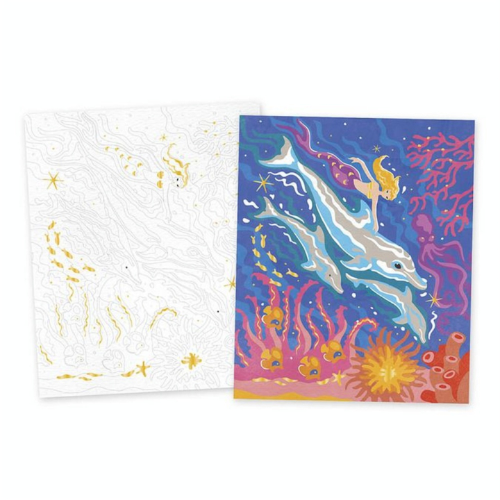 Peinture par Numéro Dauphins - Janod - Rougier et Plé