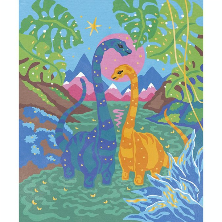 Peinture par Numéro Dinosaures - Janod - Rougier et Plé