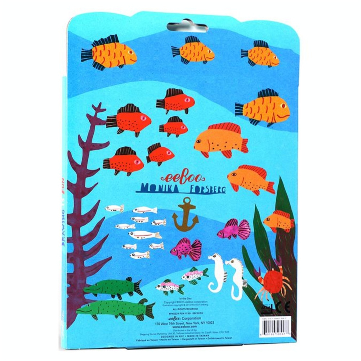 Crayon de couleur Sous la mer 24 pcs - Eeboo - Rougier et Plé