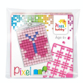 Kit créatif Pixel porte-clé 4 x 3 cm - Papillon - Pixel Hobby - Rougier et Plé