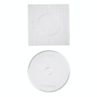 Plaque à picot pour Perle à repasser 5 mm Grand modèle 2 pcs - Perlou - Rougier et Plé