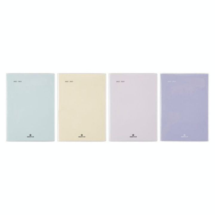 Agenda semainier 2022-2023 14.8 x 21.5 cm Colorside Couleur aléatoire - Editions Oberthur - Rougier et Plé
