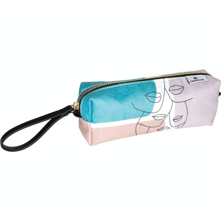 Trousse 1 compartiment 19,5 x 5 x 7 cm Abstrait - Editions Oberthur - Rougier et Plé
