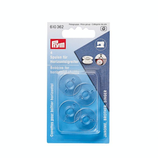 Canette machine Plastique Horizontale 4 pcs - Prym - Rougier et Plé